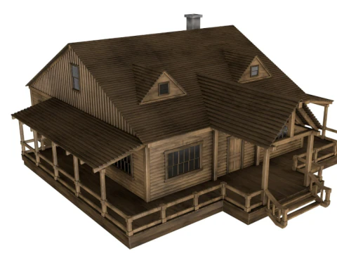 Large Western Collection 3D Model