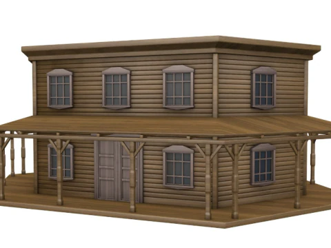 Large Western Collection 3D Model