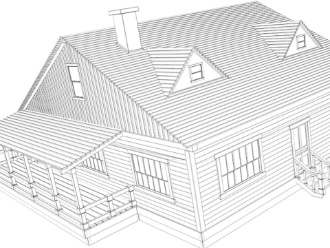 Large Western Collection Modelo 3D