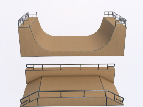 Skate Park Modèle 3D