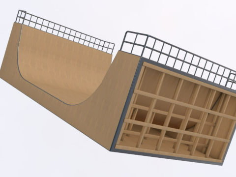 Skate Park Modèle 3D