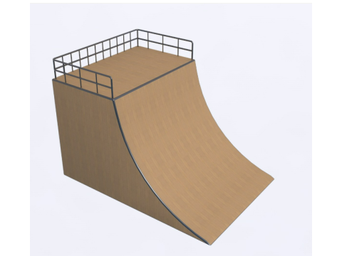 Skate Park Modèle 3D