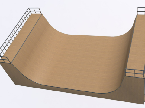 Skate Park Modèle 3D
