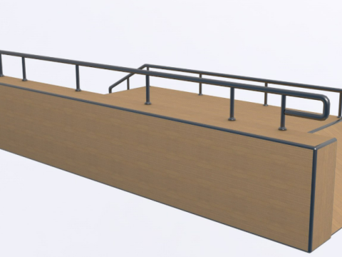 Skate Park Modèle 3D