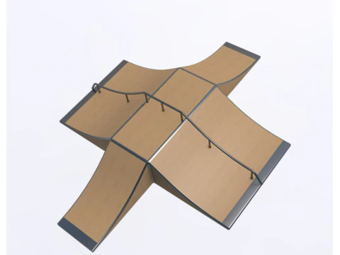 Skate Park 3D Model