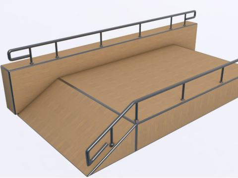 Skate Park Modèle 3D