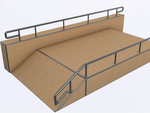 Skate Park 3D Model