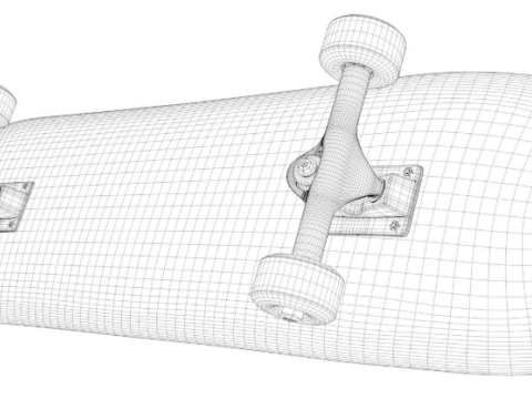 Skate Park Modèle 3D