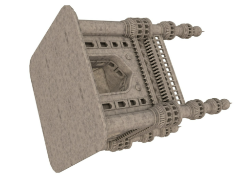 Charminar Modelo 3D