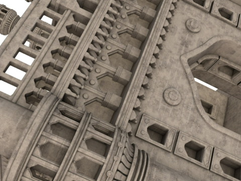 Charminar Modelo 3D