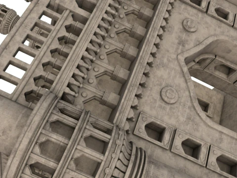 Charminar 3D Model
