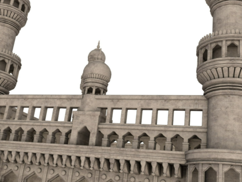 Charminar Modelo 3D