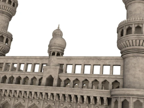 Charminar 3D Model