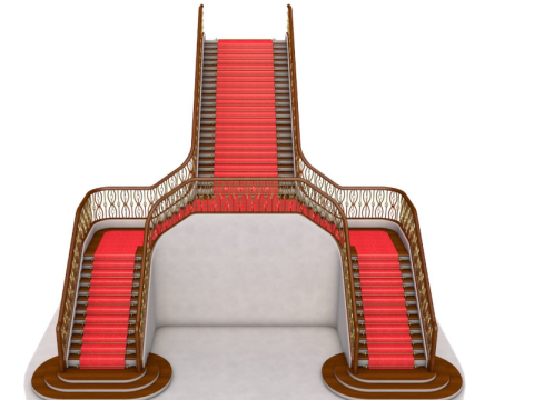 Palace Staircase Modelo 3D