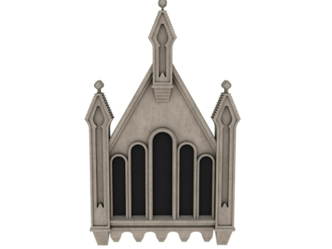 Gothic Window collection Modelo 3D