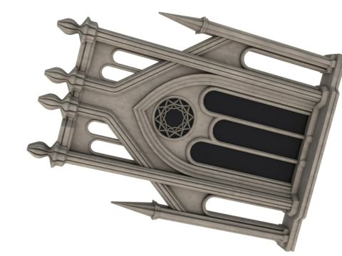 Gothic Window collection Modelo 3D