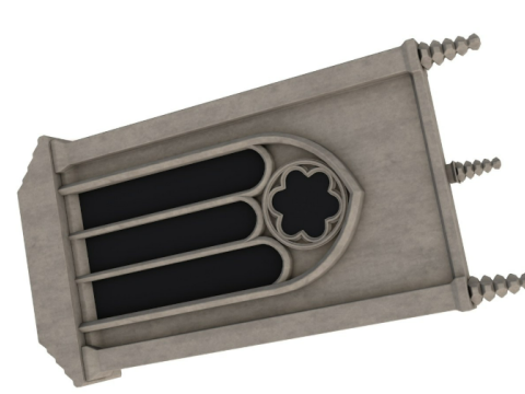 Gothic Window collection Modelo 3D