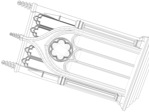 Gothic Window collection Modelo 3D