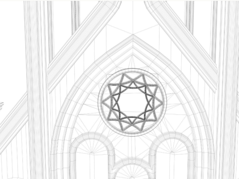 Gothic Window collection Modelo 3D