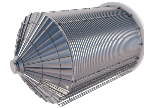 Grain Storage Bins Collection 3Dモデル