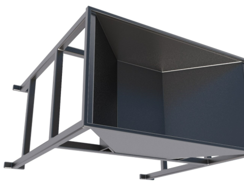 Grain Storage Bins Collection 3Dモデル