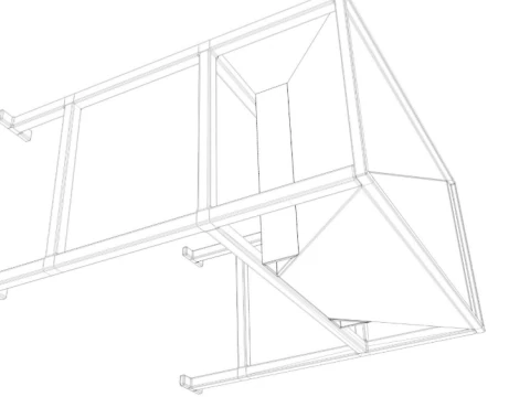 Grain Storage Bins Collection 3D Model