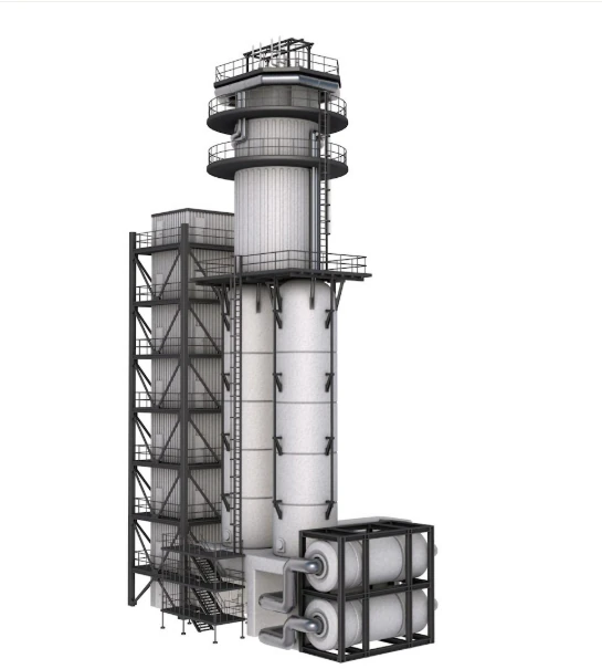 Refinery Module 3D Model .c4d .max .obj .3ds .fbx .stl .blend