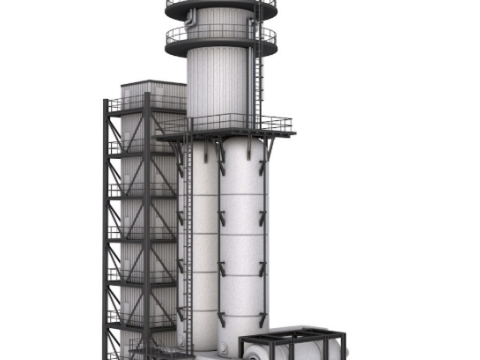 Refinery Module Modelo 3D