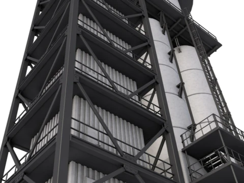 Refinery Module 3D Model