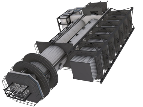 Refinery Module 3D मॉडल