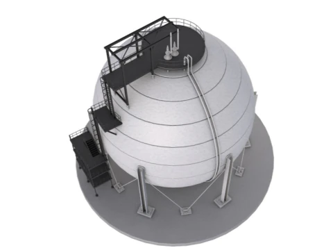 Modulo Raffineria Modello 3D