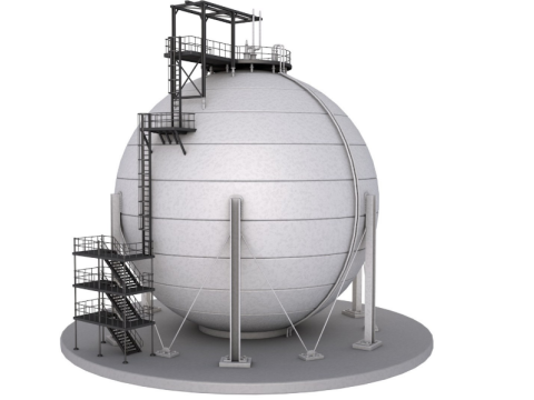 Refinery Module Modelo 3D