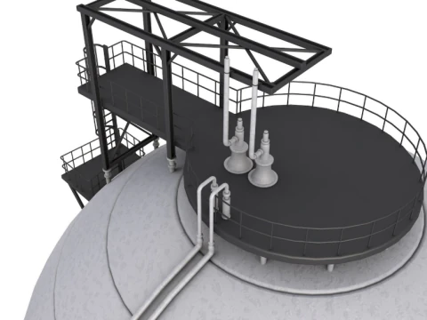 Refinery Module 3D Model
