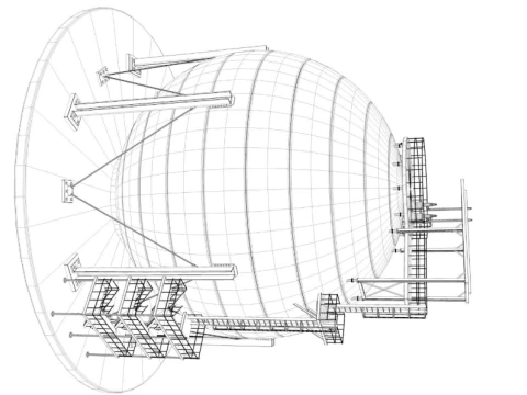 Refinery Module 3D Model