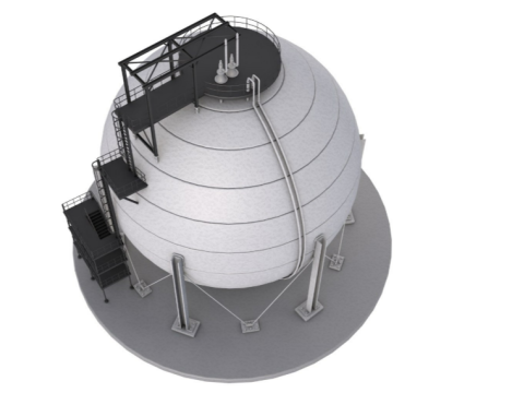 Refinery Module Modelo 3D