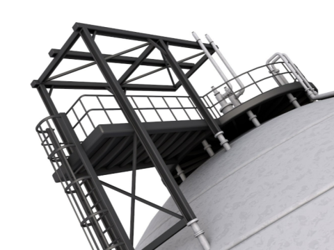 Refinery Module Modelo 3D