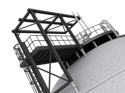 Refinery Module 3D Model