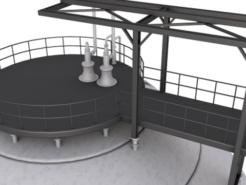 Refinery Module Modelo 3D
