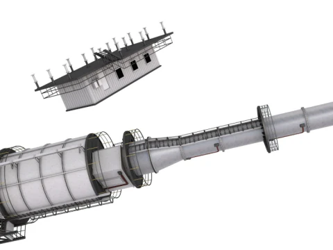 Refiniery Model 3D Model