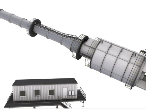 Refiniery Model 3D Model