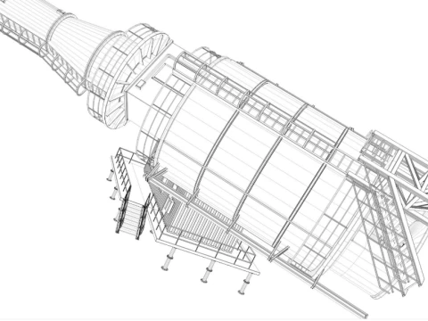 Refiniery Model 3D Model