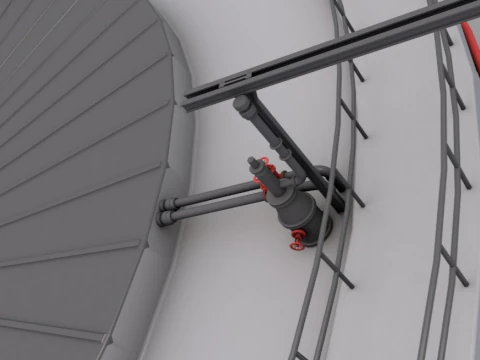 Industrial Silo 3D Model