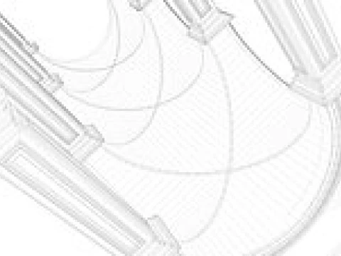 Arched Vaulted Gallery 3D Model