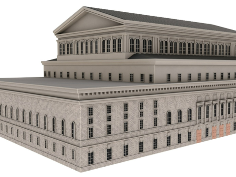 Bolshoi Theatre 3D Model
