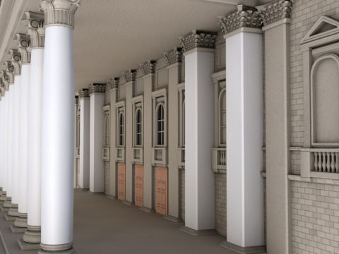 Bolshoi Theatre 3D Model