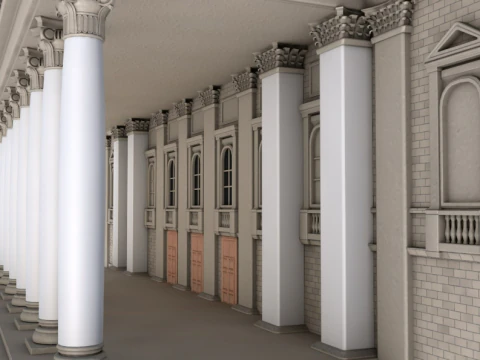 Bolshoi Theatre 3D Model