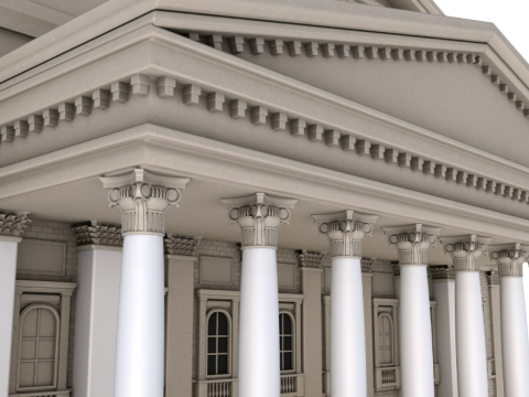 Bolshoi Theatre 3D Model