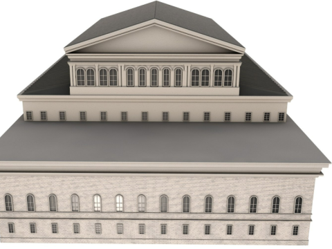 Bolshoi Theatre 3D Model