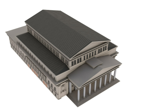 Bolshoi Theatre 3D Model