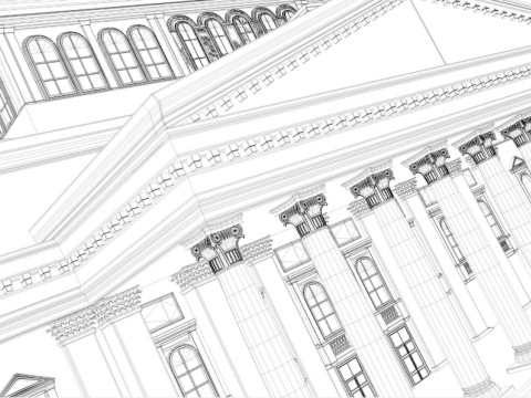 Bolshoi Theatre 3D Model